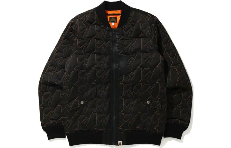 A BATHING APE Jackets Men's Crew Neck Moderate Other