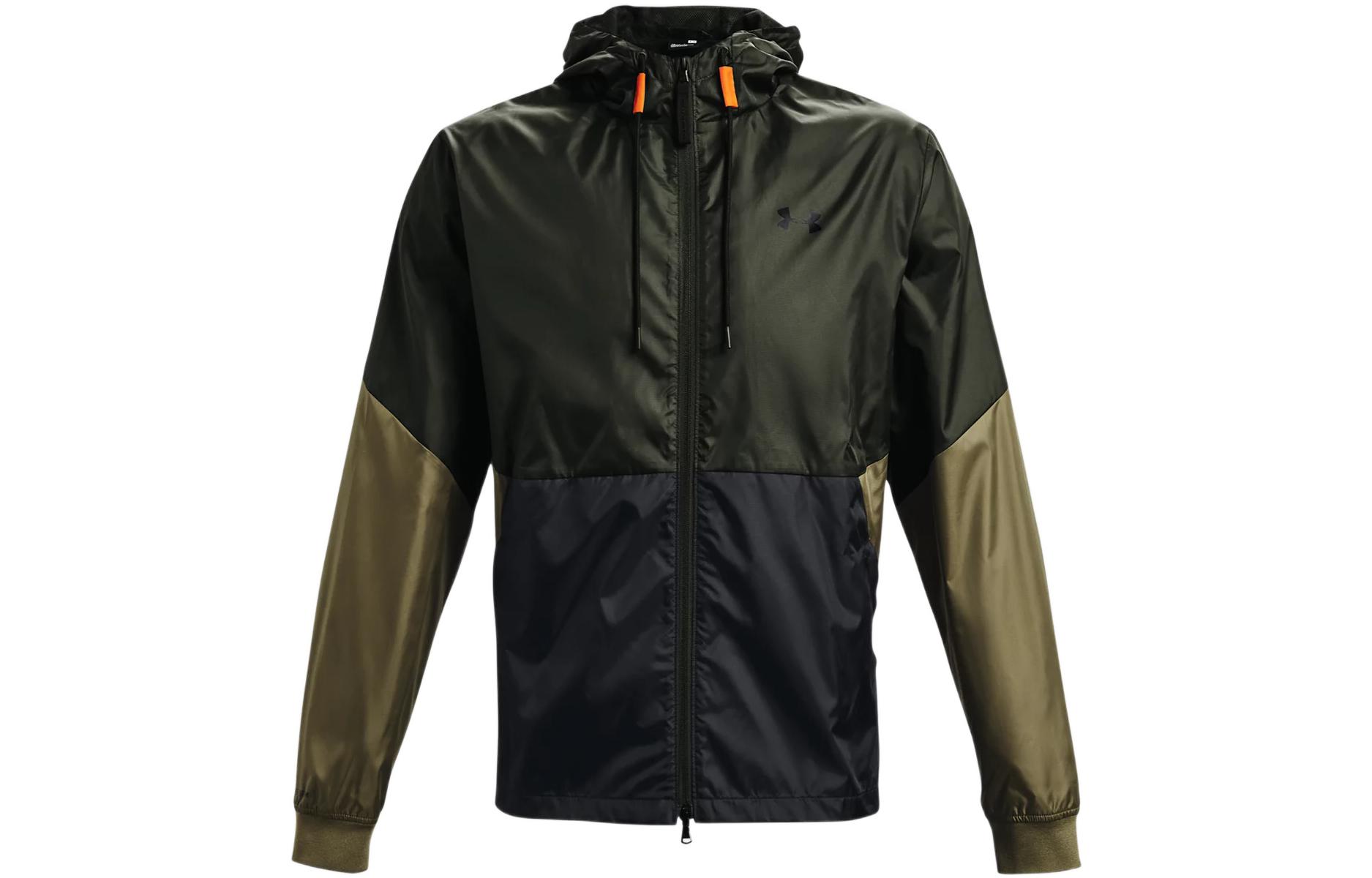 Under Armour Jackets Men's Green Hooded Moderate Other