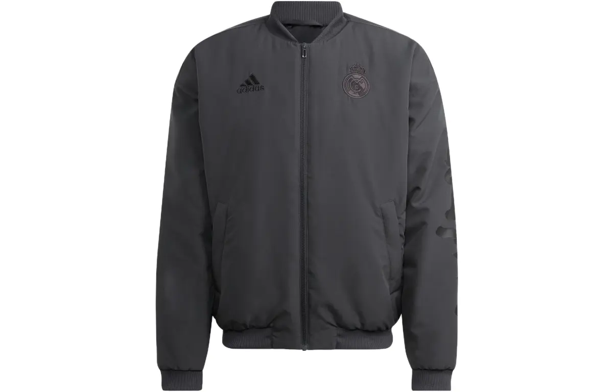 Adidas Real Madrid Jacket Men's Carbon Black