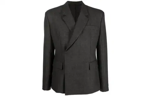 PRADA Double Breasted Long Sleeved Blazer
