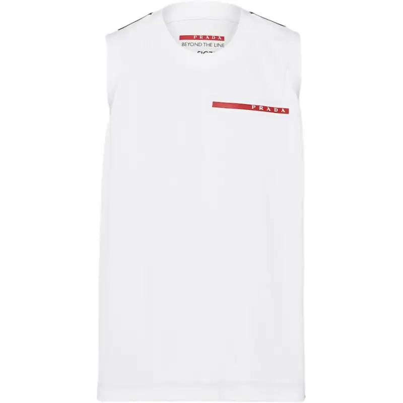PRADA FW24 Tank Top Men's White