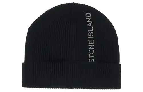 STONE ISLAND Beanies Men's Black