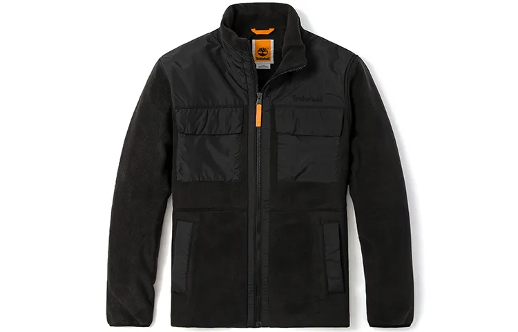 Timberland Jackets Men's Black Stand Collar Moderate