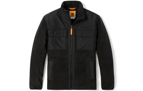 Timberland Jackets Men's Black Stand Collar Moderate