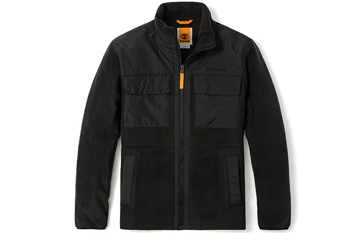 Timberland Jackets Men's Black Stand Collar Moderate