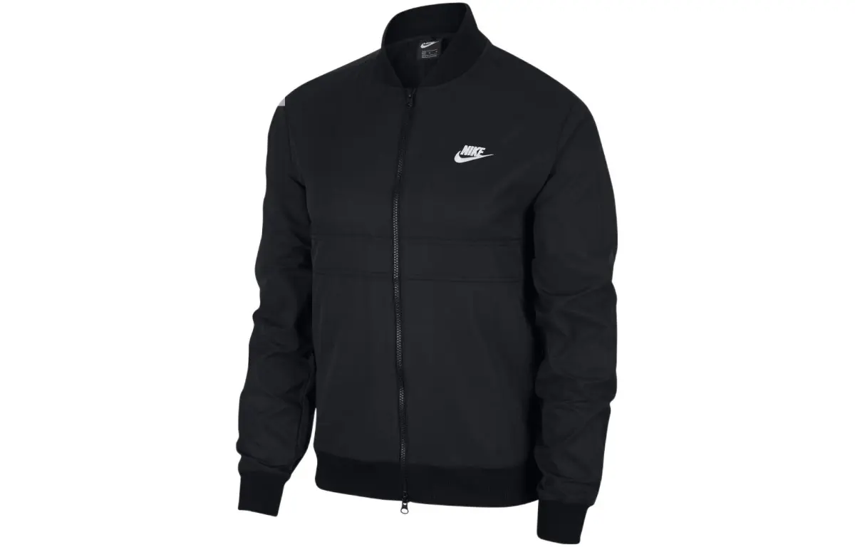 Nike Jackets Men's Black V-neck Moderate Other