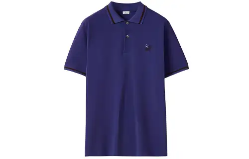 LOEWE FW21 Polo Shirt Men's Royal Blue