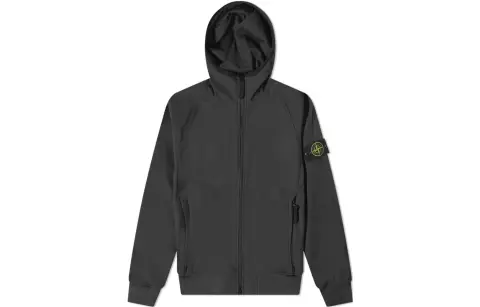 STONE ISLAND LIGHT SOFT SHELL R Jacket Men's Black