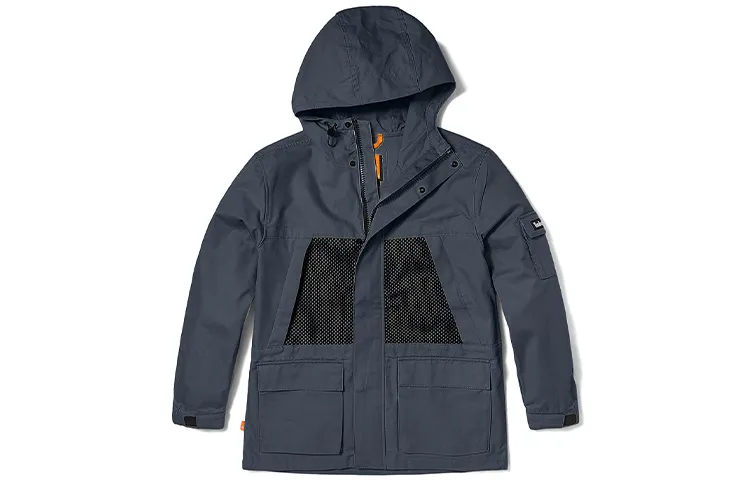 Timberland Jackets Men's Rock Cyan Hooded Moderate Workwear