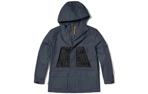 Timberland Jackets Men's Rock Cyan Hooded Moderate Workwear