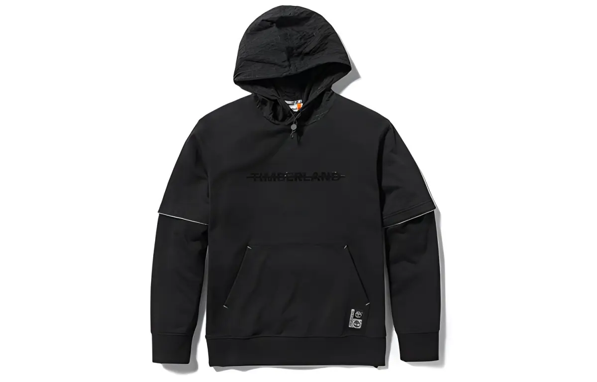 Timberland Sweatshirts Men's Black Hooded Moderate Other