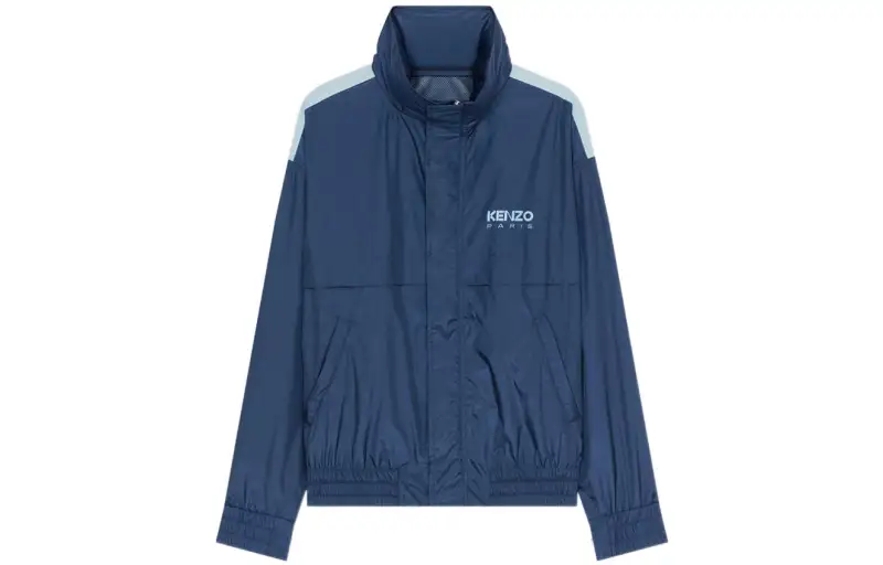KENZO Logo Printed Long Sleeved Jacket