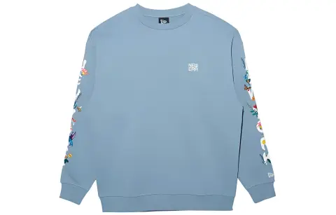New Era Sweatshirt Unisex Light Blue