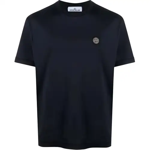 Stone Island Compass-patch cotton T-shirt