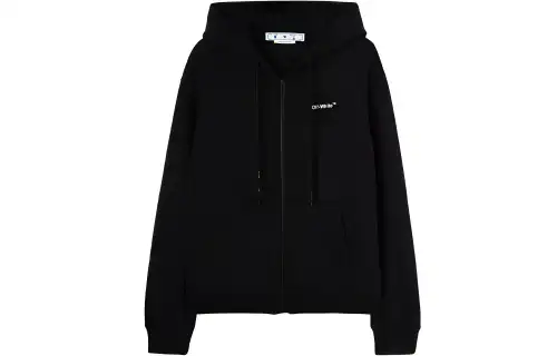 OFF-WHITE Caravaggio Arrows zipped hoodie