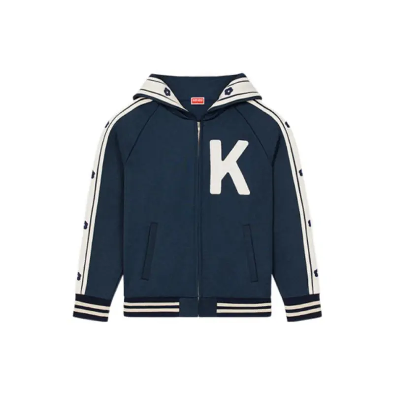 【Previous Season】elephant-print varsity jacket