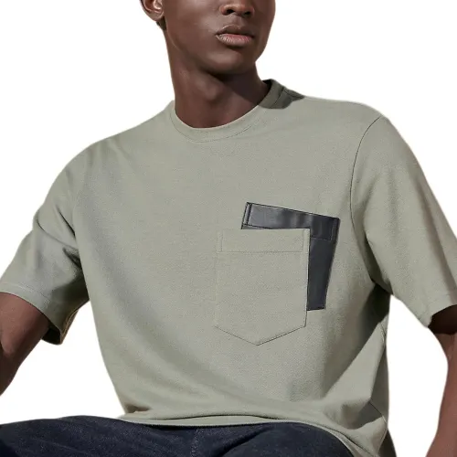 HERMES T Shirt Men's Sage Green