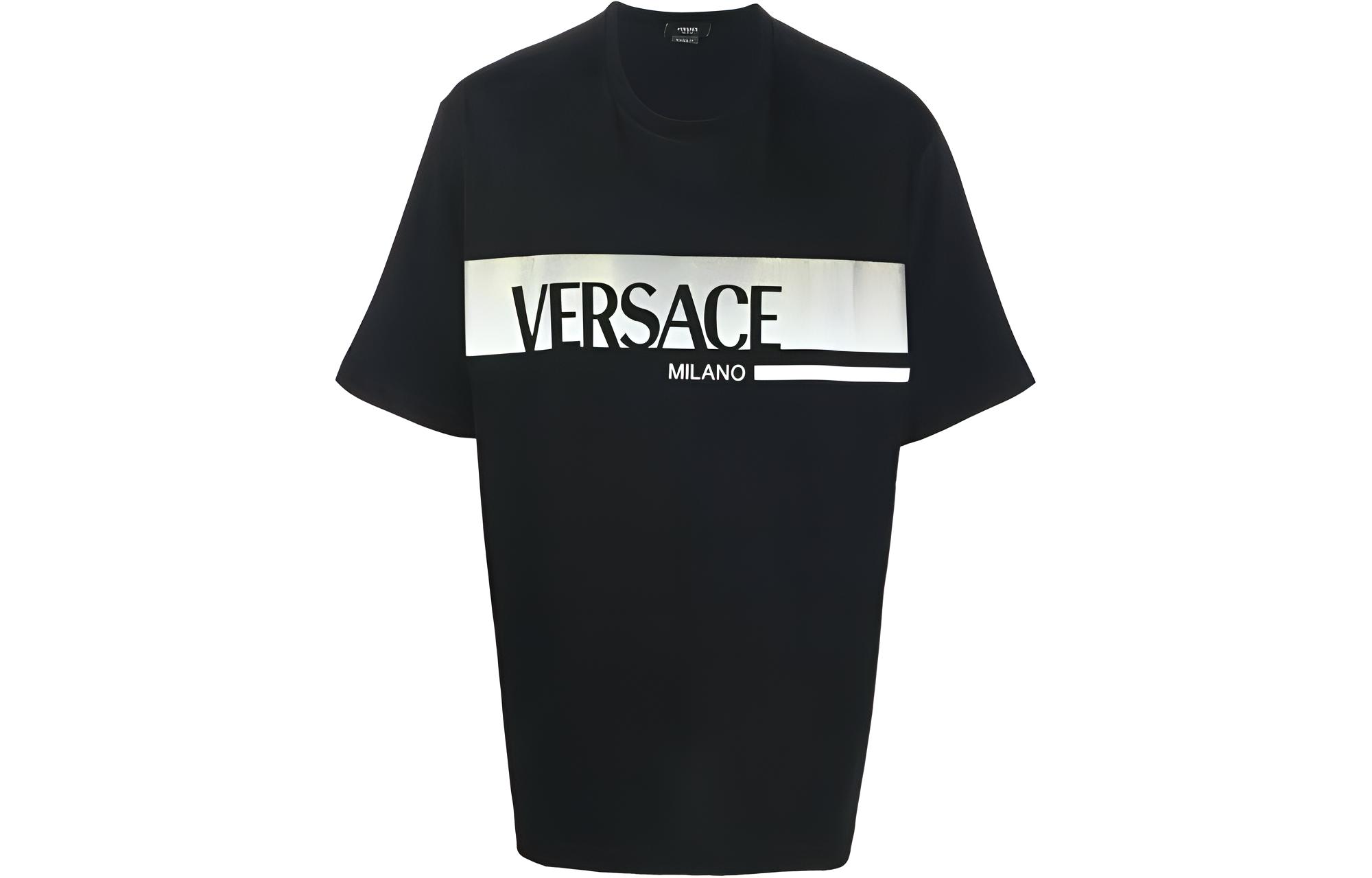Мужская футболка Versace (черная)
