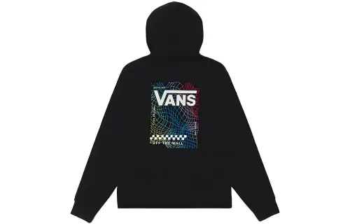 Vans Sweatshirts Unisex Black Hooded Moderate Regular