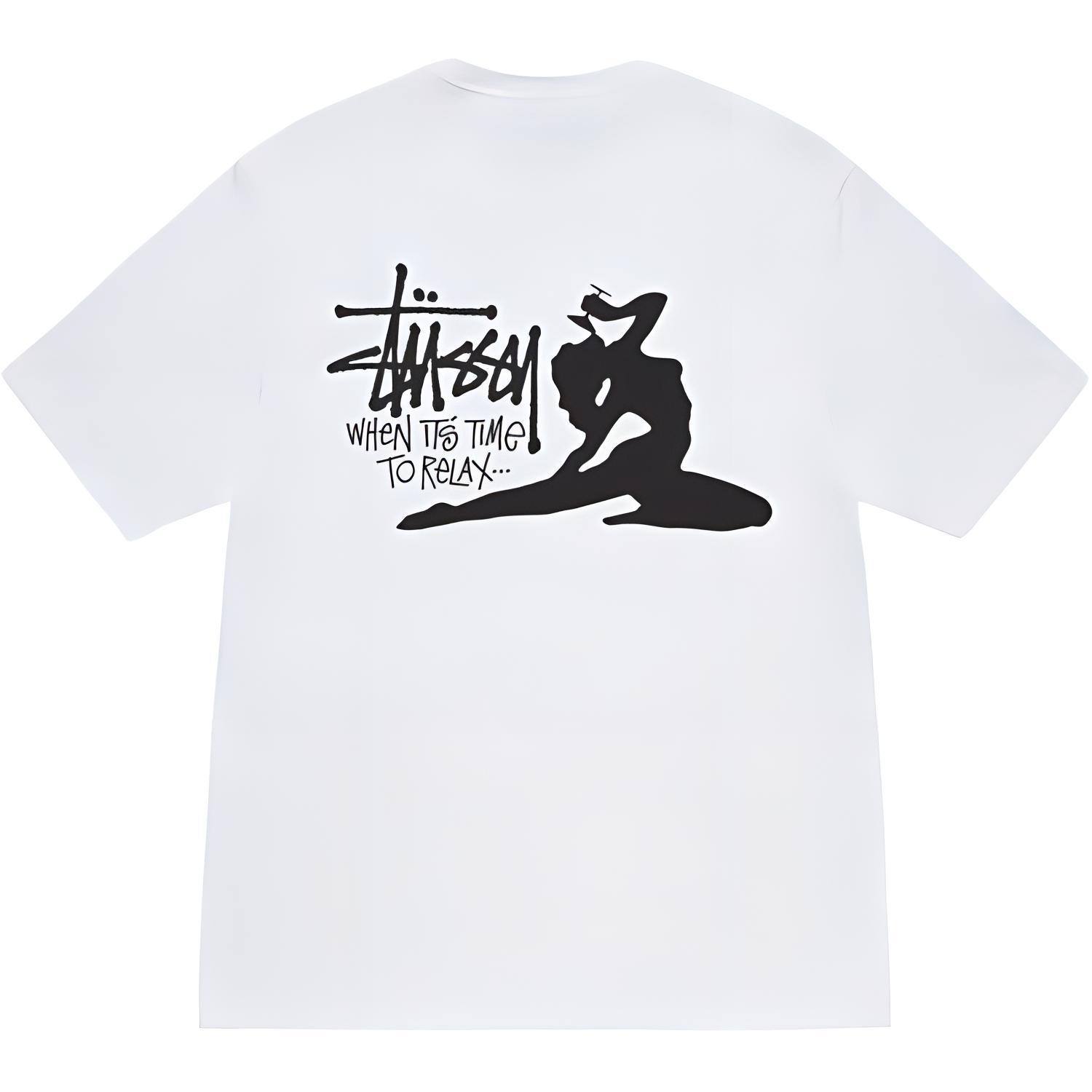 Футболка Stussy Relax Tee (черная)