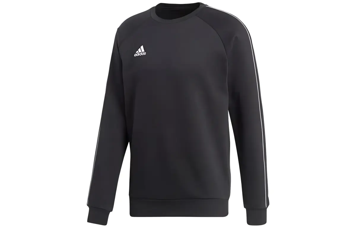 Adidas Sweatshirts Men's Black Crew Neck Moderate Other