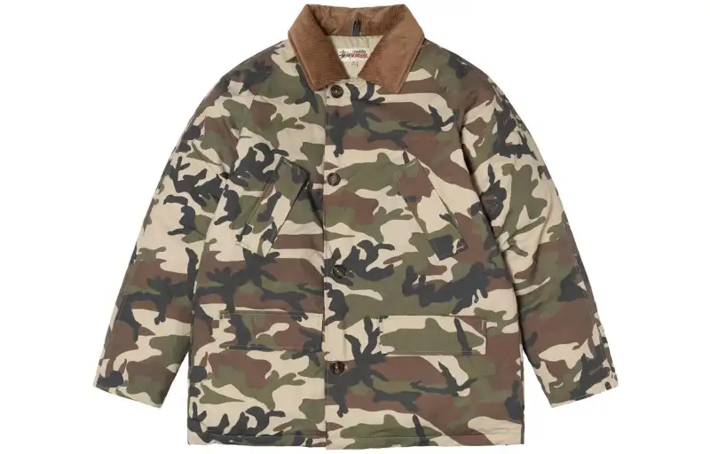 Stussy X Denim Tears Ripstop Down Army Jacket
