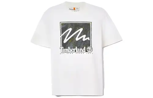 Timberland T Shirt Unisex White