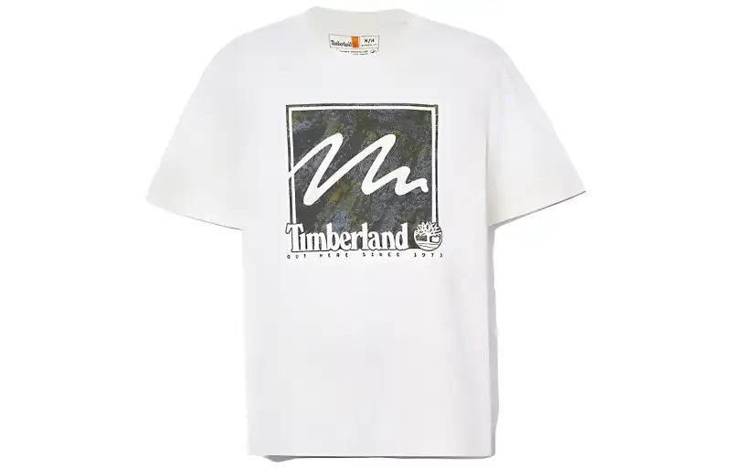 Timberland T Shirt Unisex White
