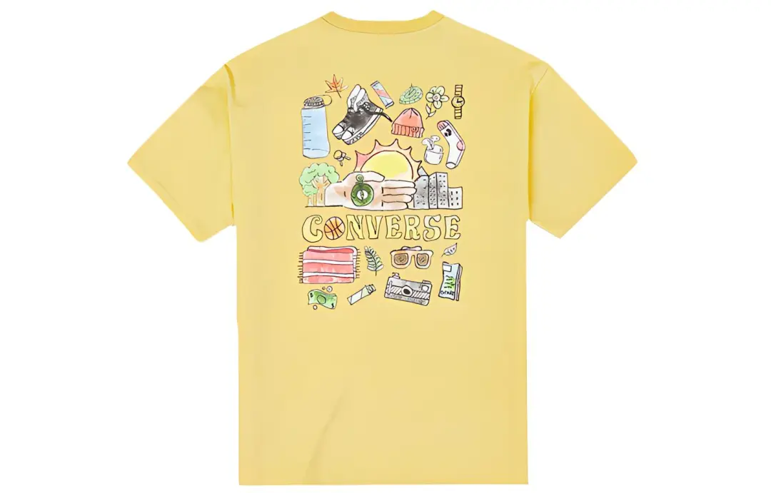 Converse T Shirt Men's Saturn Gold