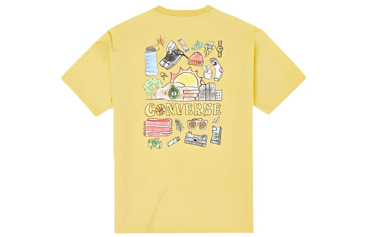 Converse T Shirt Men's Saturn Gold