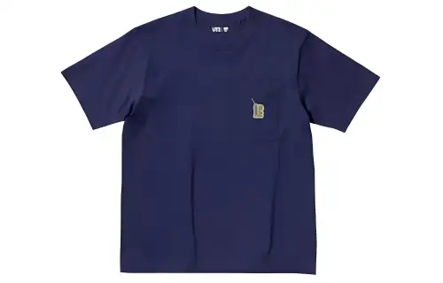 UNIQLO T Shirt Unisex Marine Blue