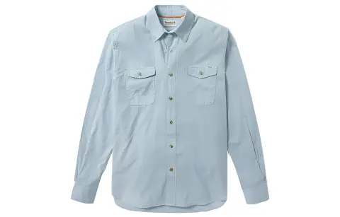 Timberland Shirt Men's Azure Blue