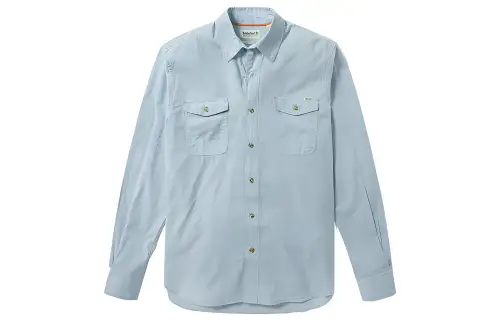 Timberland Shirt Men's Azure Blue