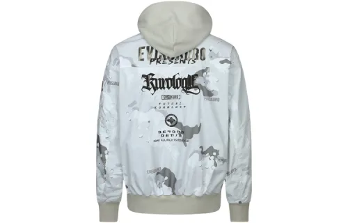 EVISU Jackets Men's Multicolor Hooded Moderate Other