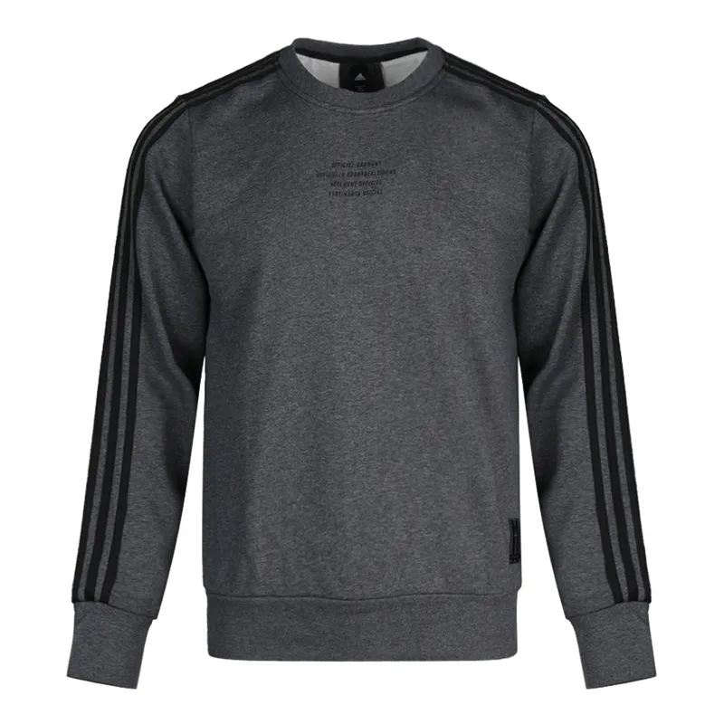 Adidas Real Madrid Soccer Ball Collection SSP CR SWT Knitwear Men's Gray