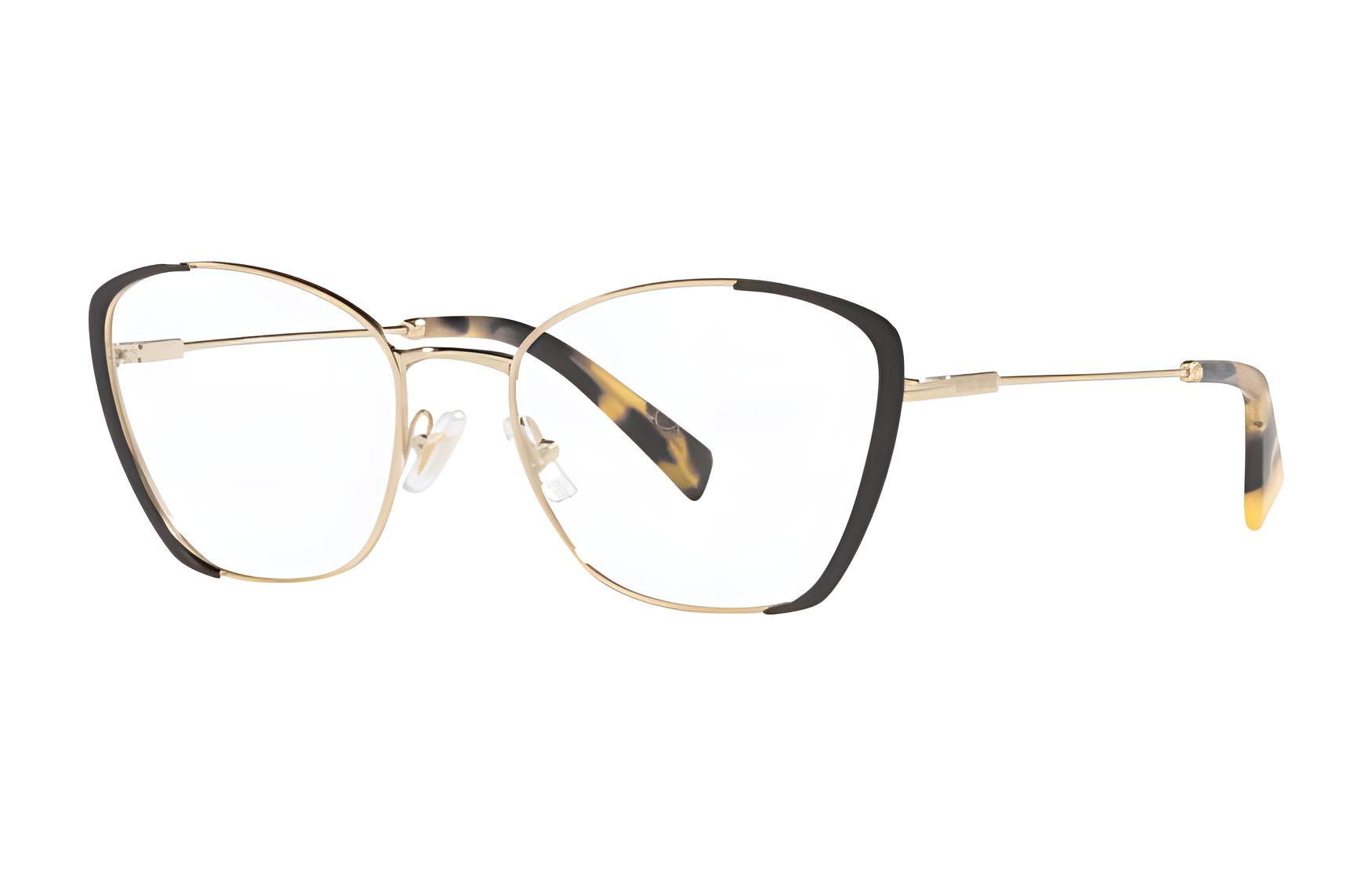 MIU MIU Eyewear Oval Frame Glasses