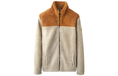 Timberland Jackets Men's Khaki Stand Collar Moderate Other