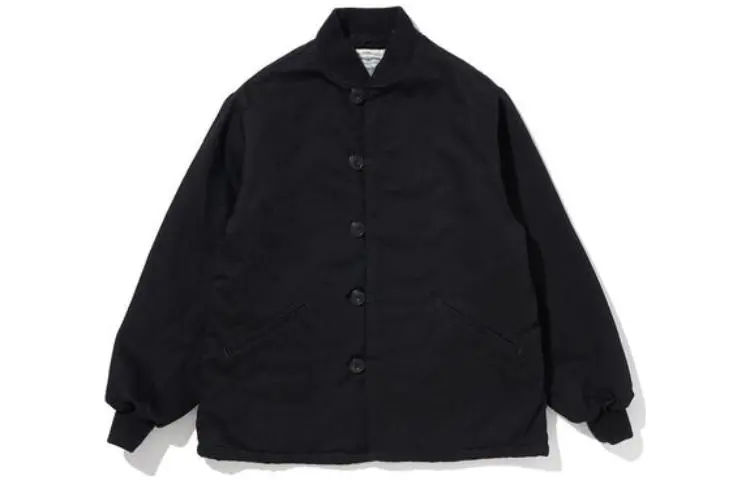 Levi's Jackets Men's Black Stand Collar Moderate Straight Fit