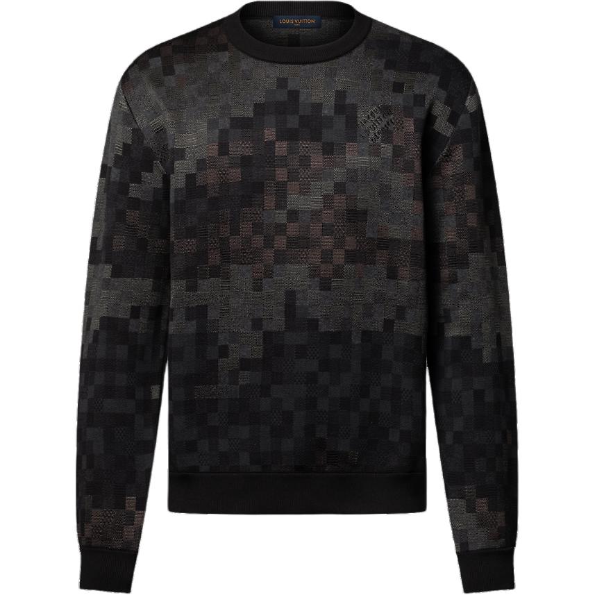 Мужской джемпер Louis Vuitton (черный)