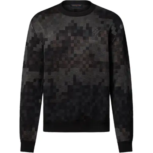LOUIS VUITTON Damoflage Jacquard Pullover