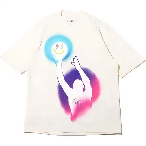 Jordan X J Balvin T shirt Asia Sizing