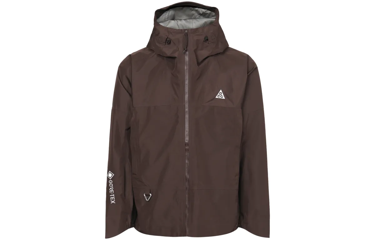 Nike ACG Jackets Men's Earth Umber Hooded Moderate Other
