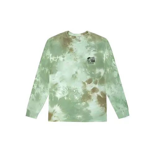 Vans T Shirts Unisex Green Crew Neck Moderate
