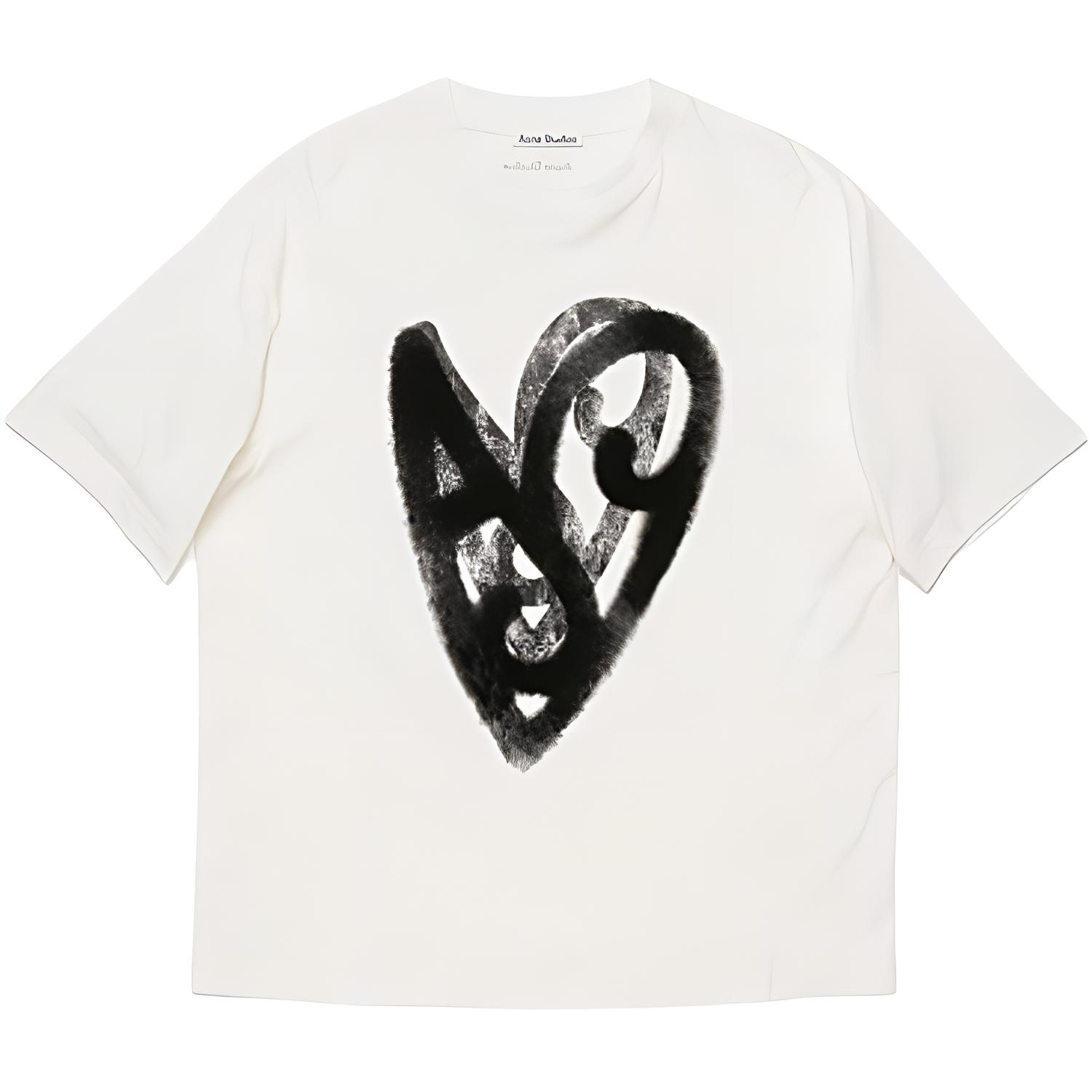 Acne Studios 2024 Fall Winter Collection T Shirt Unisex White