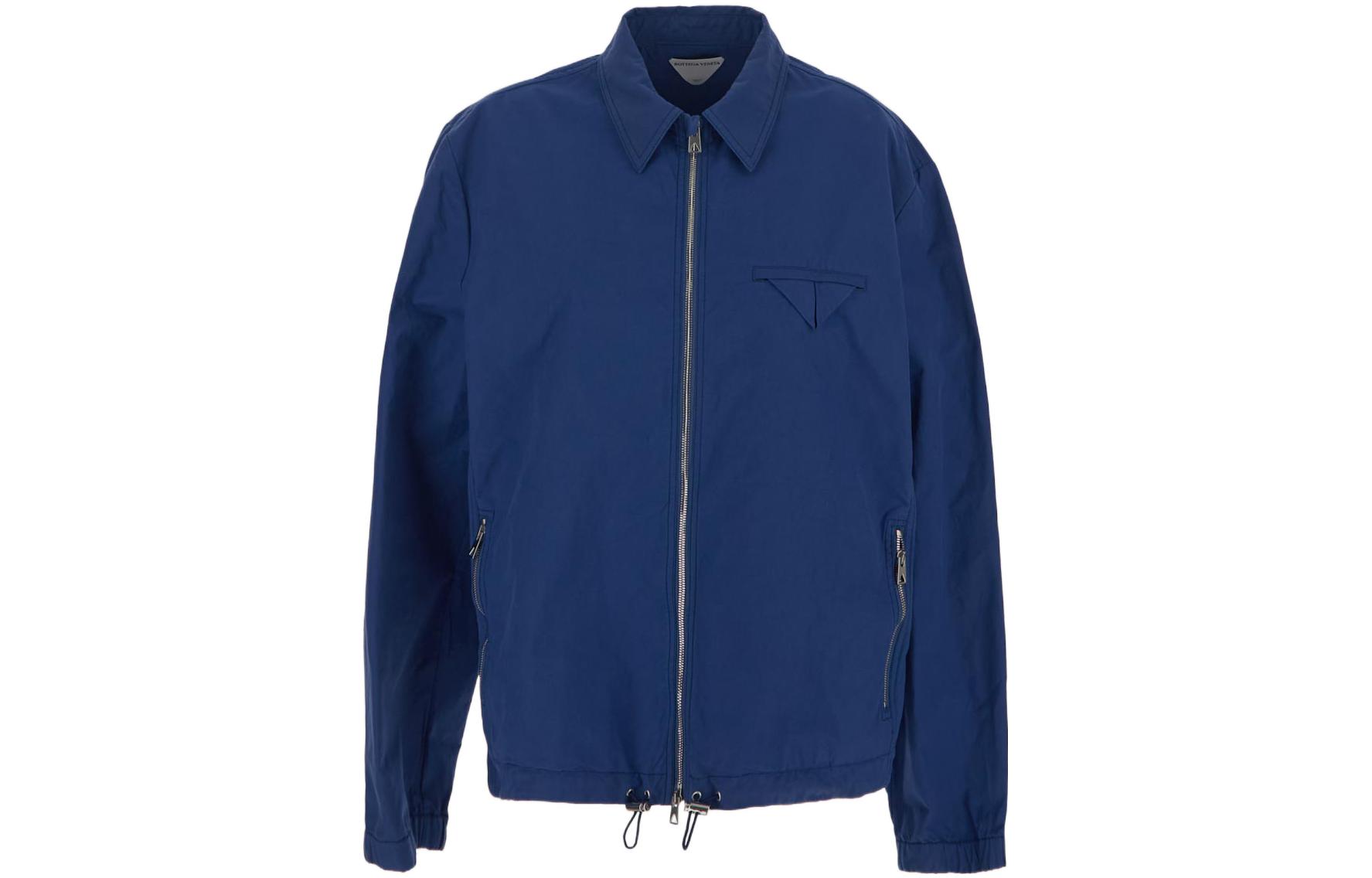 Мужская куртка Bottega Veneta Jacket (синяя)