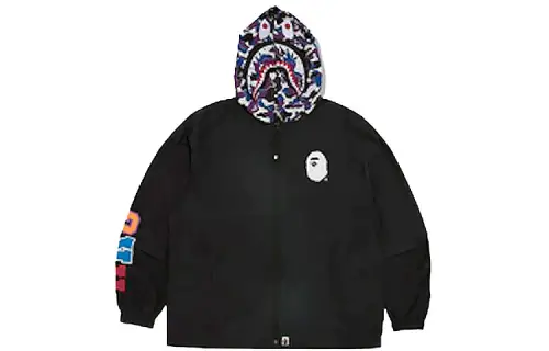 Bape Store Hong Kong 16th Anniversary Shark Windbreaker Jacket