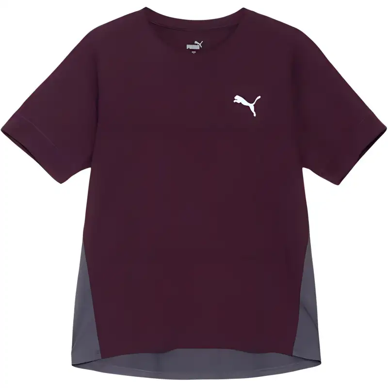 PUMA T Shirt Unisex Midnight Fuchsia