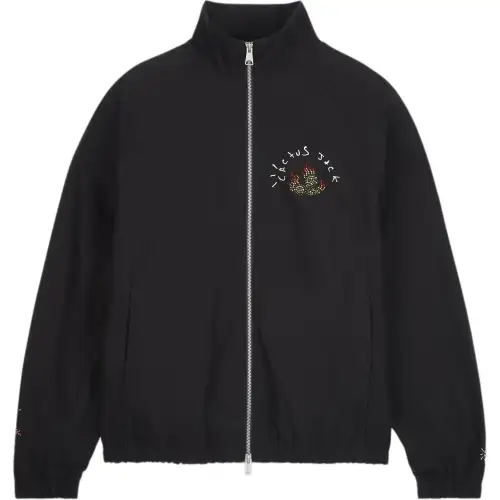Jordan x Travis Scott graffiti print jacket