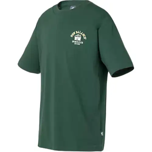 New Balance T Shirt Men's Night Watch Green