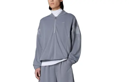 Adidas Originals Jackets Men's Gray Baseball Collar Moderate Straight Fit